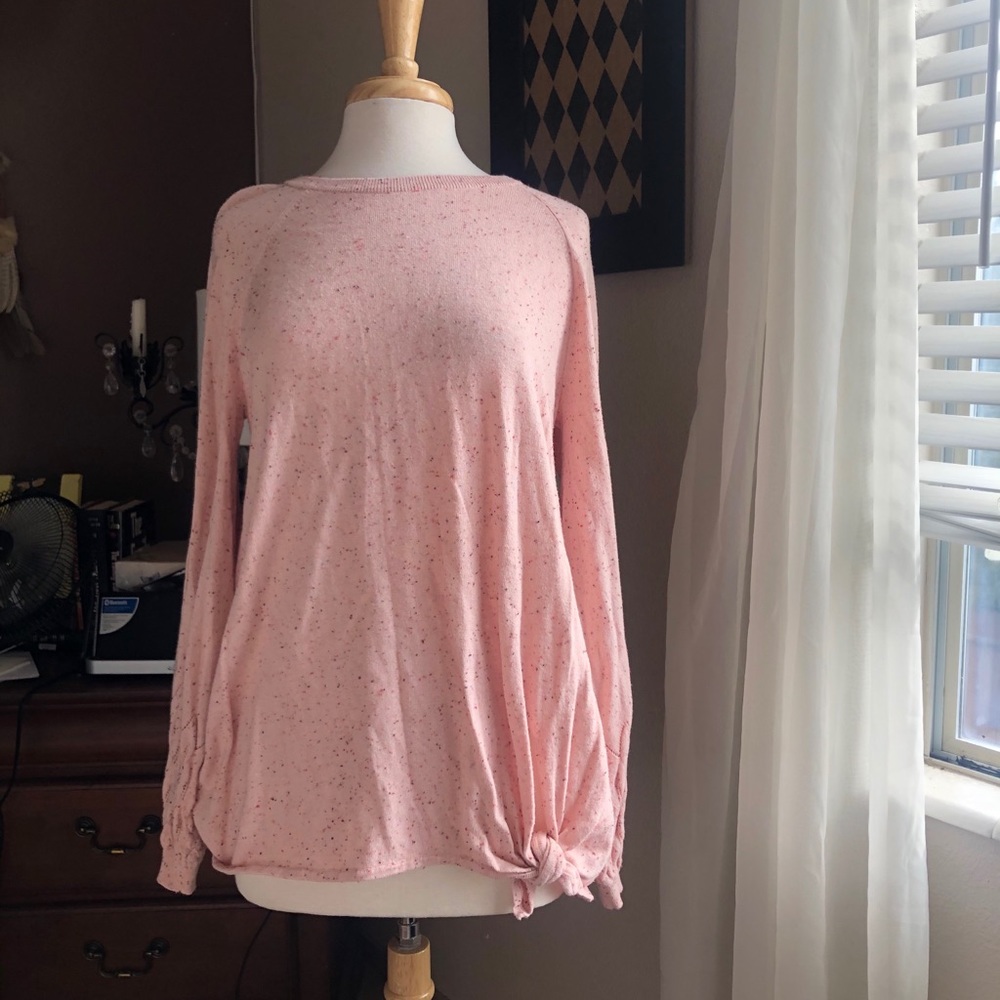 Lauren Conrad Pink Sweater size Large